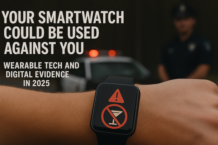 Smartwatch Data in DUI Cases: Legal Risks in 2025