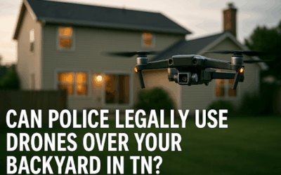 Is It Legal for Police to Fly a Drone Over Your Backyard Without a Warrant in Tennessee?