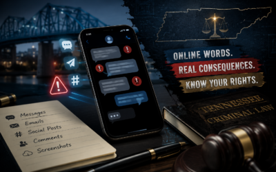 When Online Threat Accusations Become Criminal Cases in Tennessee