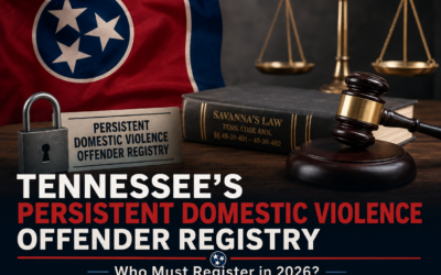 Tennessee’s Persistent Domestic Violence Offender Registry: Who Must Register in 2026?