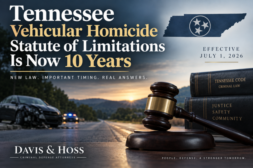 tennessee-vehicular-homicide-statute-of-limitation Tennessee vehicular homicide statute of limitations and new 10-year prosecution rule