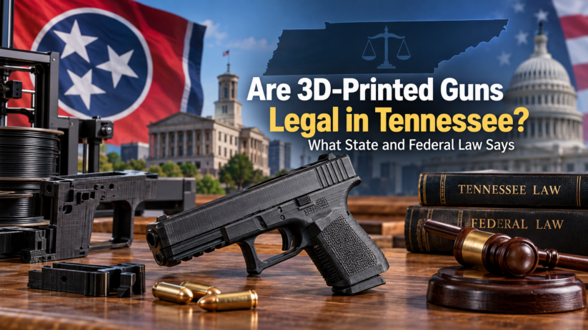 3d-printed-gun-tennessee-law 3D-printed firearm representing Tennessee and federal gun laws